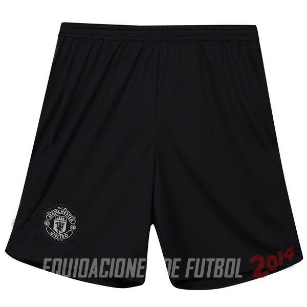 Camiseta Del Manchester United Pantalones EA Sport Negro 2018/2019