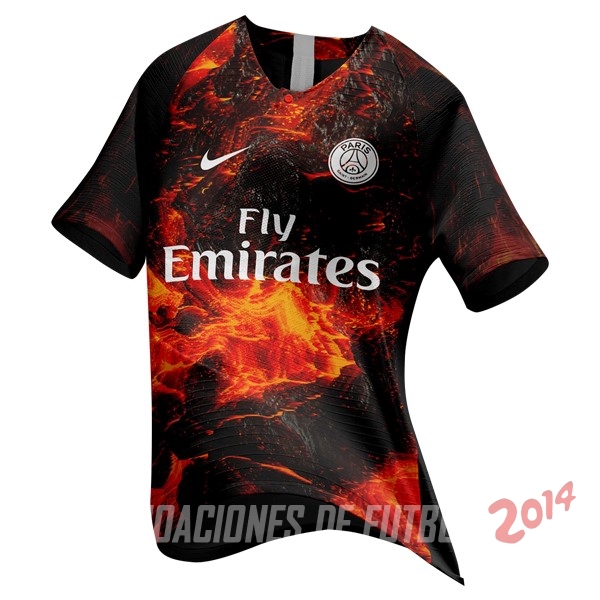 Camiseta Del Paris Saint Germain EA Sport Naranja 2018/2019