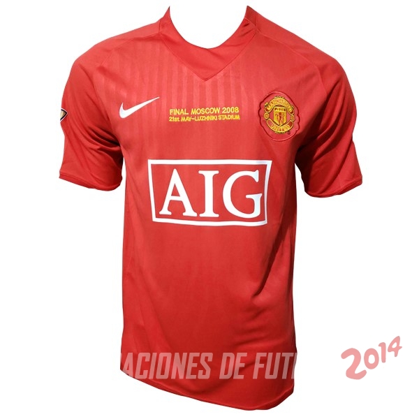Retro Camiseta De Manchester United de la Seleccion Primera 2007/2008