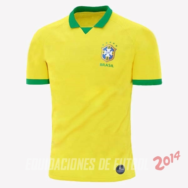 Tailandia Camiseta Del Brasil Primera 2019