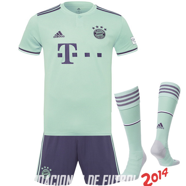 Camiseta （Pantalones+Calcetines）Del Bayern Munich Segunda 2018/2019
