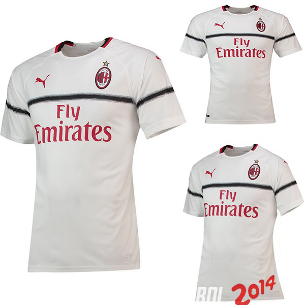 Camiseta （Mujer+Ninos）Del AC Milan Segunda 2018/2019