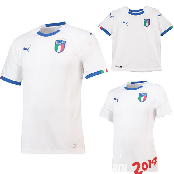 Camiseta （Mujer+Ninos）De Italia de la Seleccion Segunda 2018
