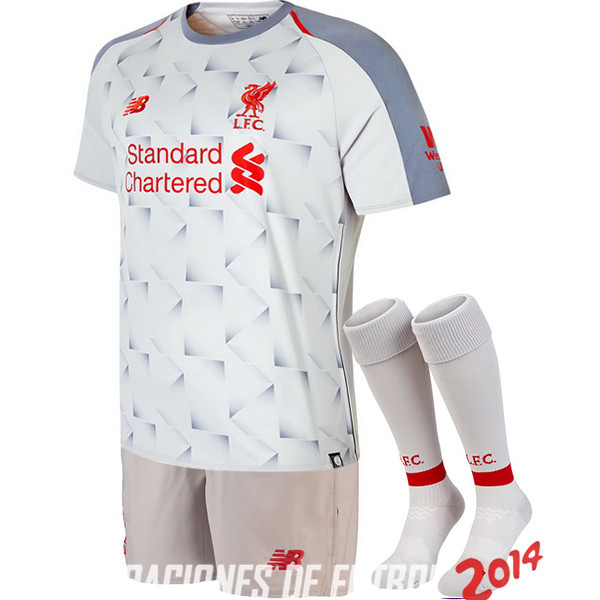 Camiseta （Pantalones+Calcetines）De Liverpool Tercera 2018/2019