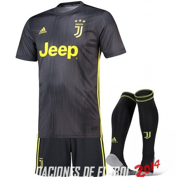 Camiseta （Pantalones+Calcetines）Del Juventus Tercera 2018/2019