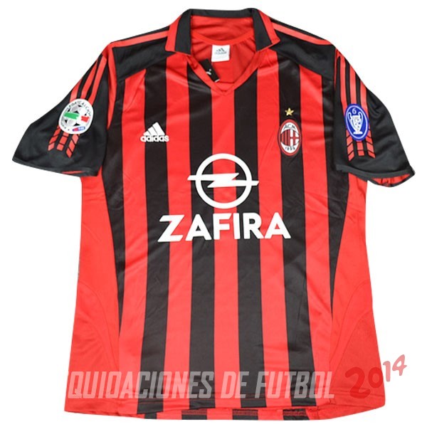 Retro Camiseta De AC Milan Primera 2005/2006