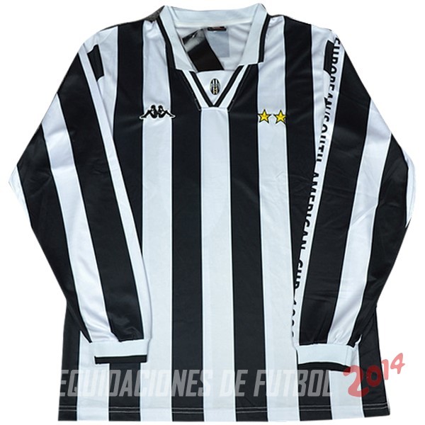 Retro Camiseta De Juventus Toyota Cup Manga Larga Primera 1996
