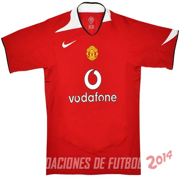 Retro Camiseta De Manchester United Primera 2005/2006