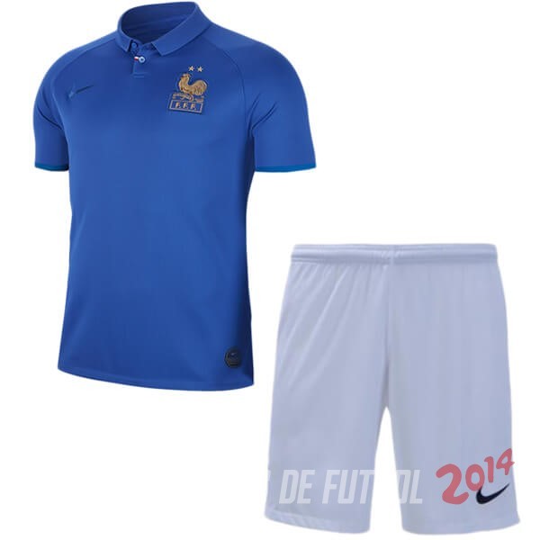 Camiseta Del Francia Nino 100th Azul