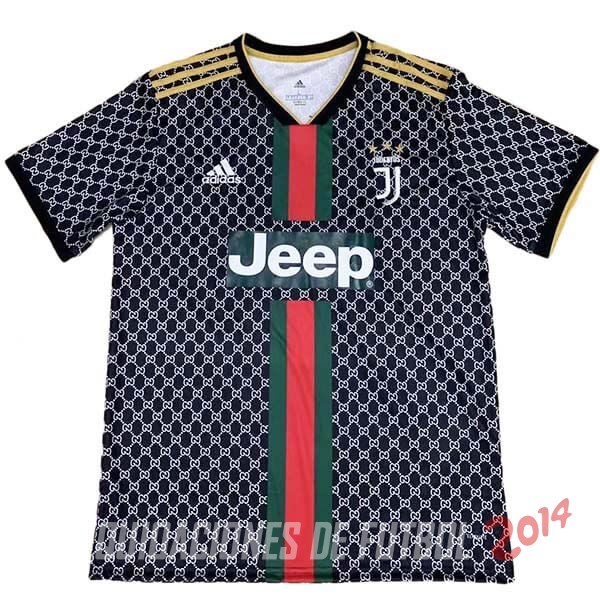 Camiseta Del Juventus 2019/2020 Negro Rojo
