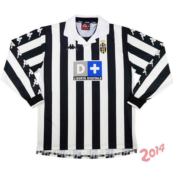 Retro Camiseta De Juventus de la Seleccion Manga Larga Primera 1999/2000