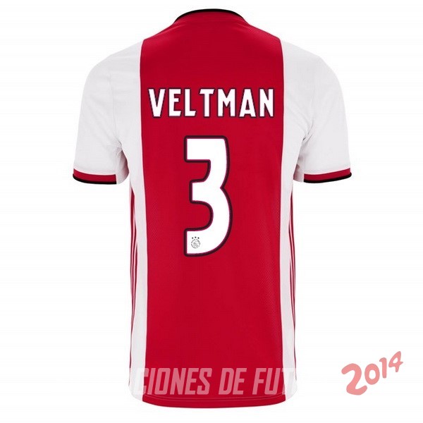 Veltman de Camiseta Del Ajax Primera Equipacion 2019/2020