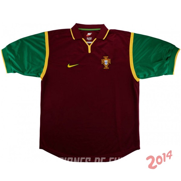 Retro Camiseta De Portugal de la Seleccion Primera 1999