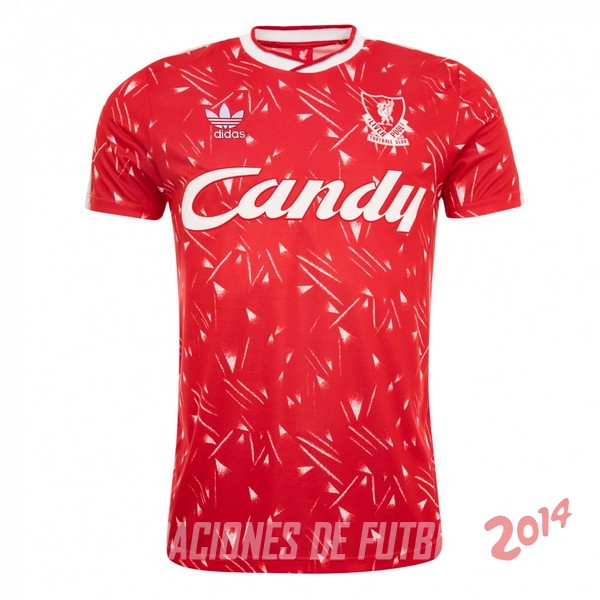 Retro Camiseta De Liverpool de la Seleccion Primera 1989/1990
