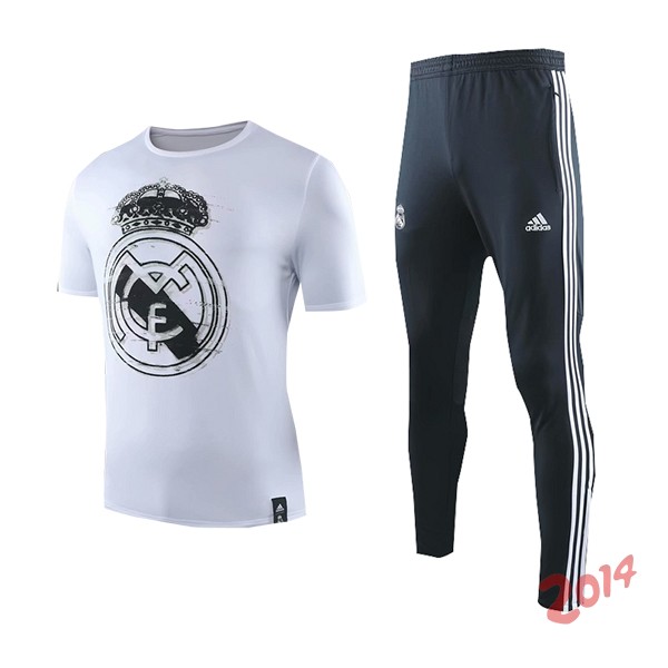 Entrenamiento Real Madrid Conjunto Completo 2019/2020 Blanco Azul