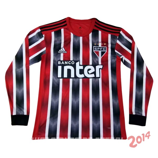 Camiseta Del São Paulo Manga Larga Segunda 2019/2020
