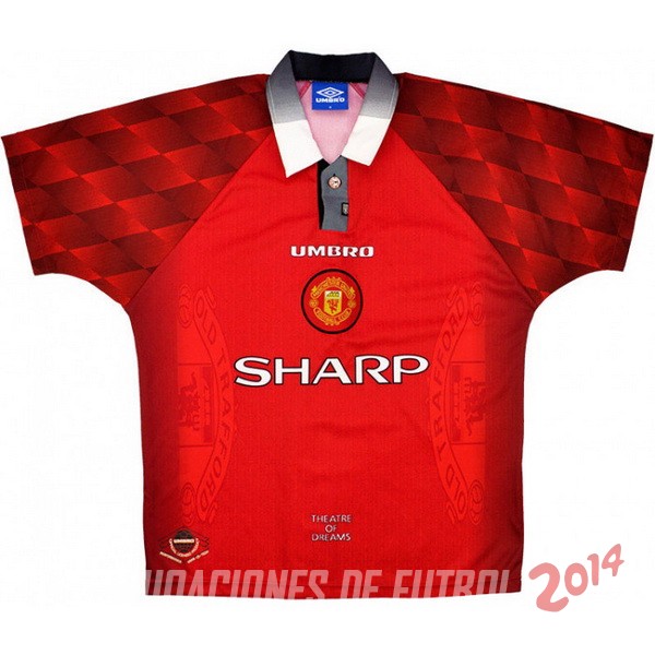 Retro Camiseta De Manchester United de la Seleccion Primera 1996/1997
