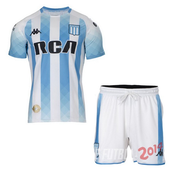Camiseta Del Conjunto Completo Racing Club Nino Primera 2019/2020