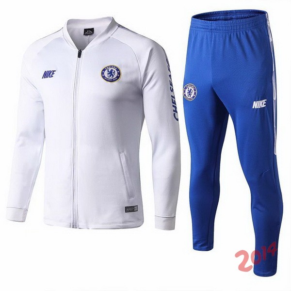 Chandal Chelsea Blanco Azul 2019/2020