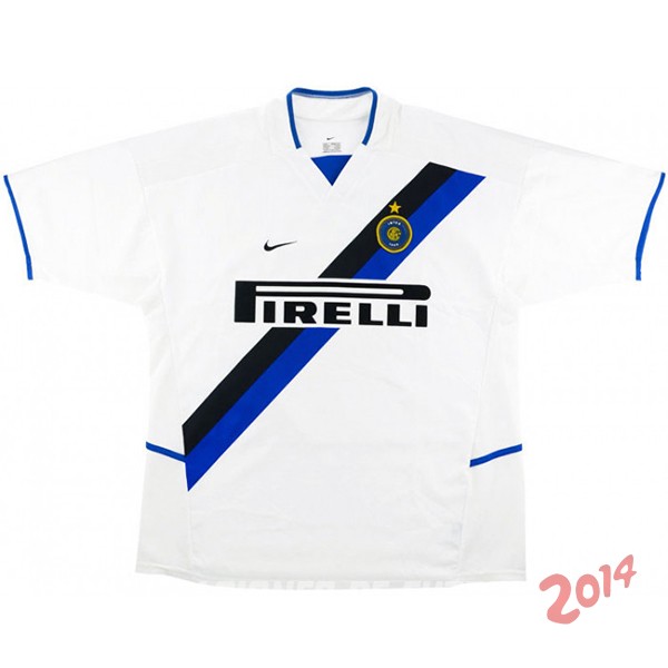 Retro Camiseta De Inter Milán de la Seleccion Segunda 2002/2003