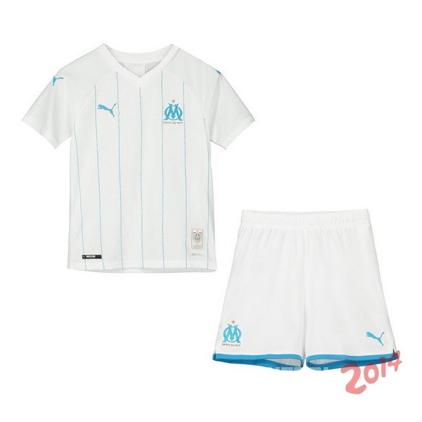 Camiseta Del Conjunto Completo Marseille Nino Primera Equipacion 2019/2020