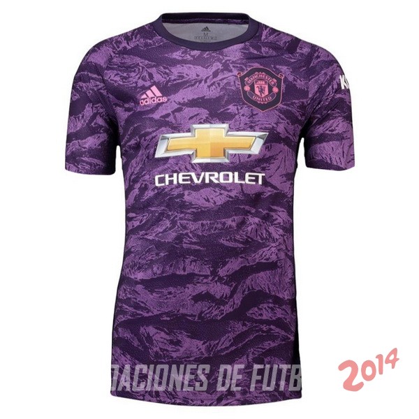 Camiseta Del Manchester United Portero Purpura 2019/2020