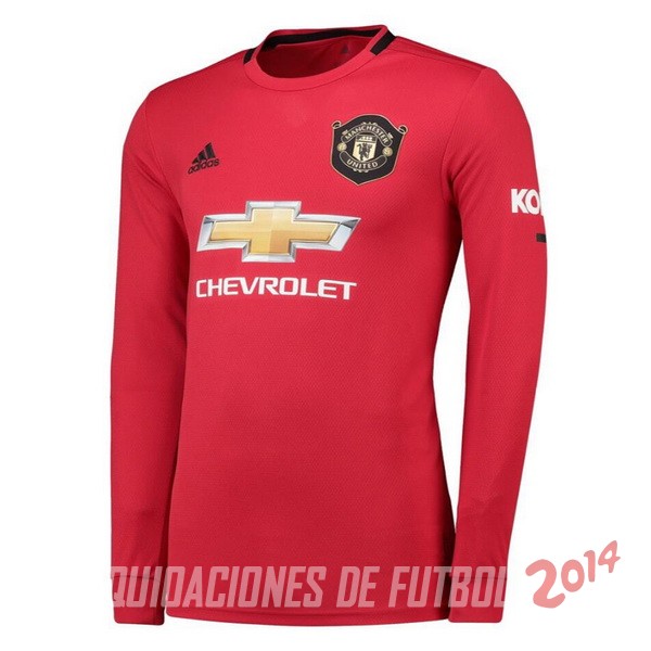 Camiseta Del Manchester United Manga Larga Primera 2019/2020