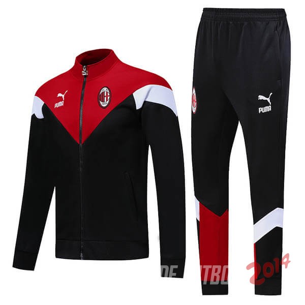 Chandal AC Milan Rojo Negro Blancoo 2019/2020