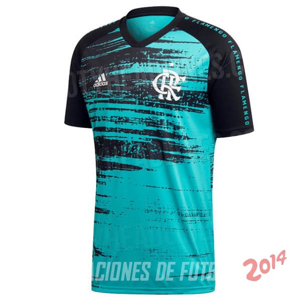 Camiseta Del Flamengo Pre Match 2019/2020 Azul