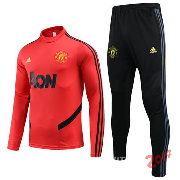 Chandal Manchester United Rojo Negro Amarillo 2020/2021