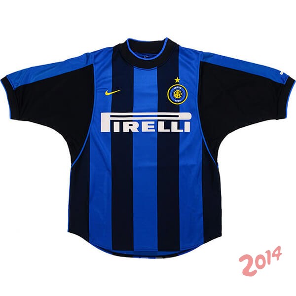 Retro Camiseta De Inter Milán Primera 2000/2001