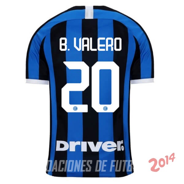 B.Valero Camiseta Del Inter Milan Primera 2019/2020
