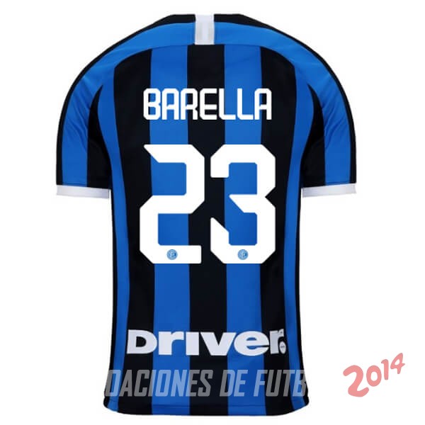 Barella Camiseta Del Inter Milan Primera 2019/2020