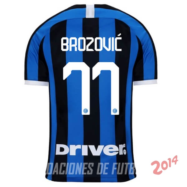 Brozovic Camiseta Del Inter Milan Primera 2019/2020