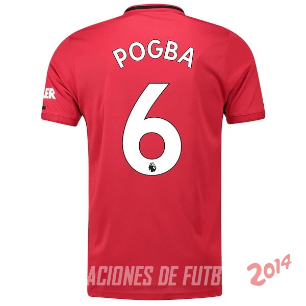 Pogba Camiseta Del Manchester United Primera 2019/2020