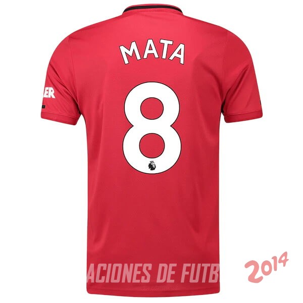 Mata Camiseta Del Manchester United Primera 2019/2020