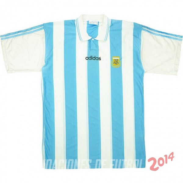 Retro Camiseta De Argentina de la Seleccion Primera 1994