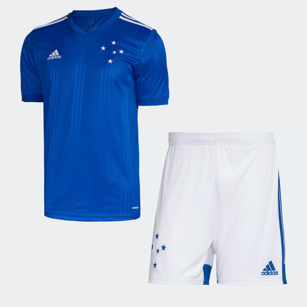 Camiseta Del Conjunto Completo Cruzeiro Nino Primera 2020/2021