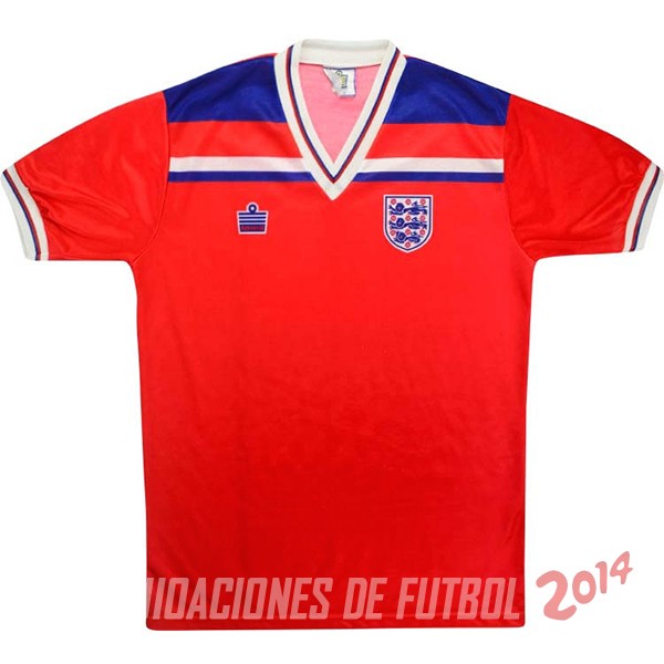 Retro Camiseta De Inglaterra de la Seleccion Segunda 1980