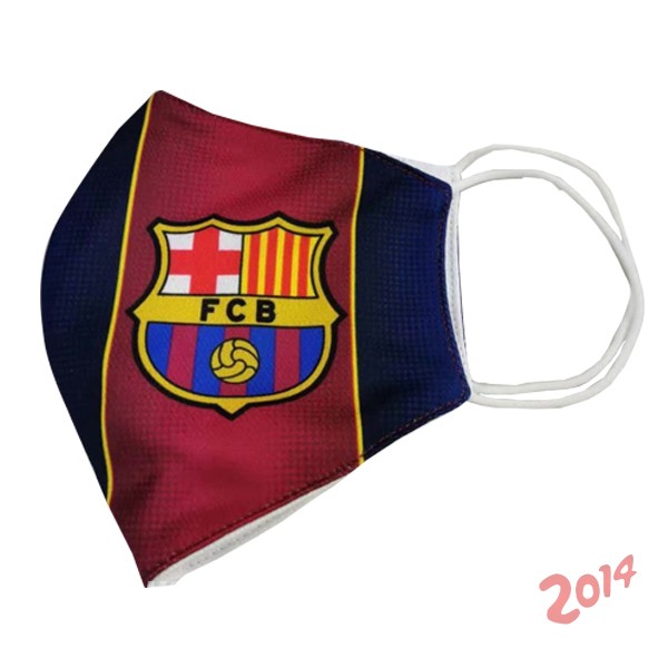 Mascara Futbol Barcelona toalla Rojo