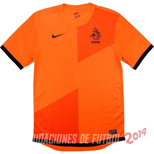 Retro Camiseta De Paises Bajos de la Seleccion Primera 2012