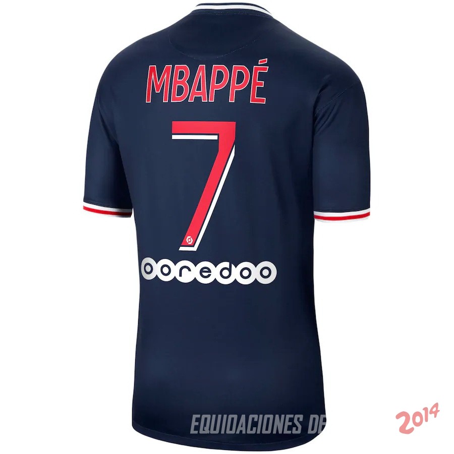 Mbappe de Camiseta Del PSG Primera 2020/2021