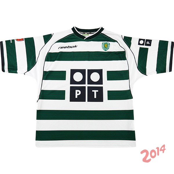 Retro Camiseta De Sporting Lisboa de la Seleccion Primera 2002/2003