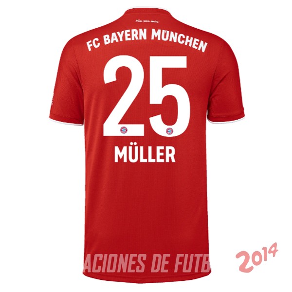 Muller De Camiseta Del Bayern Munich Primera 2020/2021