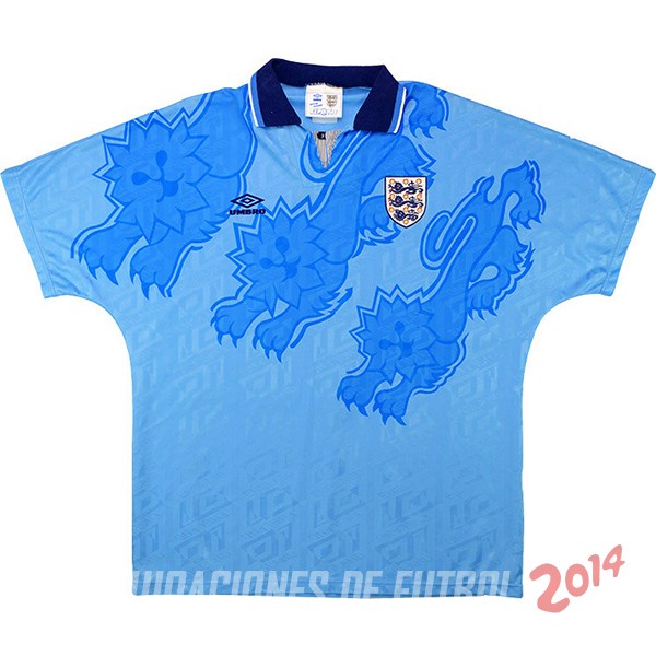 Retro Camiseta De Inglaterra de la Seleccion Tercera 1992