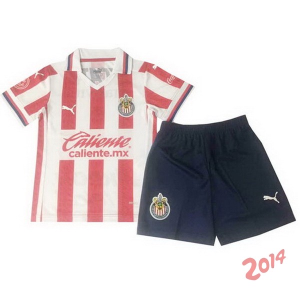 Camiseta Del Conjunto Completo Chivas de Guadalajara Nino Primera 2020/2021