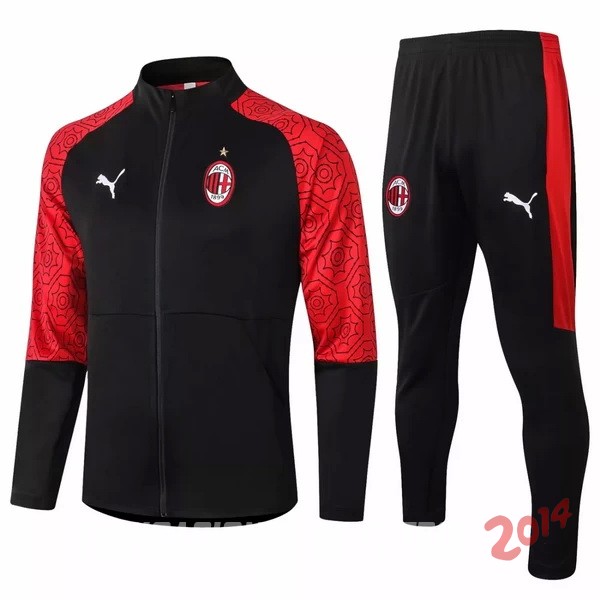 Chandal AC Milan Rojo Negro 2020-2021