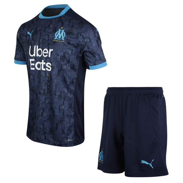 Camiseta Del Conjunto Completo Marseille Nino Segunda Equipacion 2020/2021