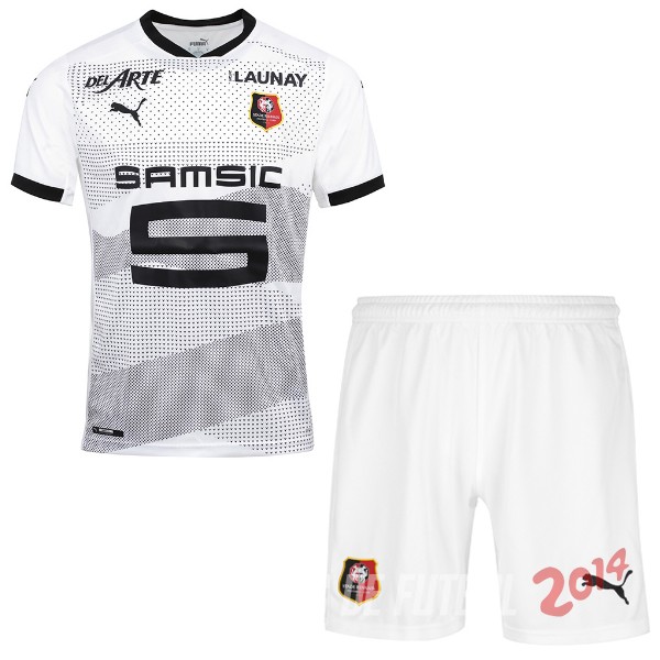 Camiseta Del Conjunto Completo Stade Rennais Nino Segunda Equipacion 2020/2021
