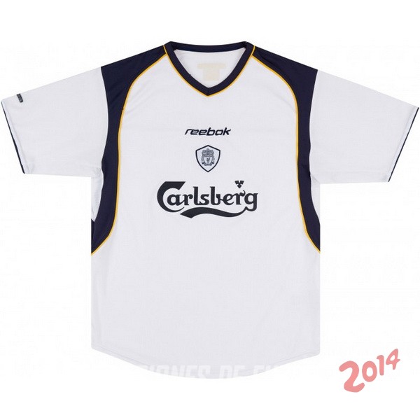 Retro Camiseta De Liverpool de la Seleccion Segunda 2001-2003